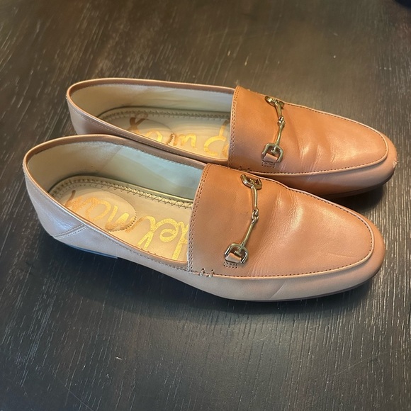 SAM EDELMAN LORAINE BIT LOAFER SADDLE LEATHER CINNAMON size 6.5 - Picture 1 of 9